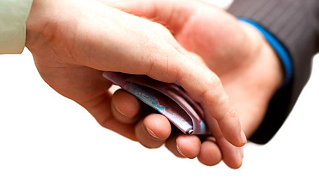 Money exchanging hands