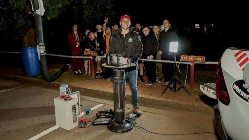 Werner Pumps auto electrician apprentice inspires young learners