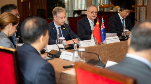 Australian Prime Minister Anthony Albanese meeting with  Australian iron-ore miners and Chinese steelmakers in Shaghai on Monday.