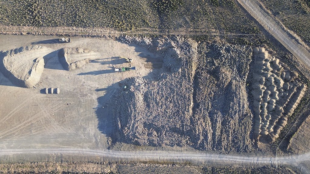 Around 200,000 m³ of blasting is anticipated across the site to enable road construction, foundation development and general civil works