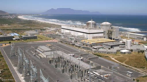 Th Koeberg nuclear power station in the Western Cape
