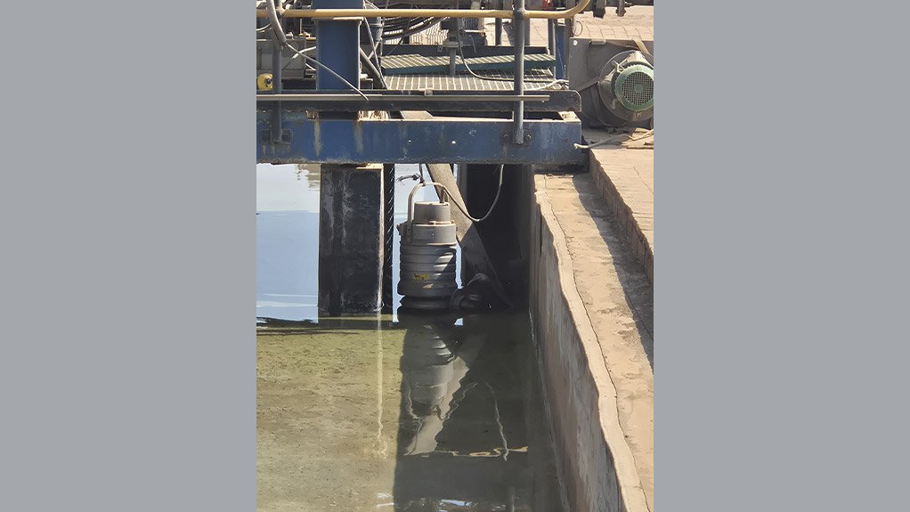 Integrated Pump Technology’s Grindex Mega INOX pump in action at a major Zambian mining site, delivering reliable dewatering from the tailings dam to the process plant