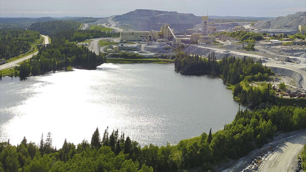 The Hemlo gold mine
