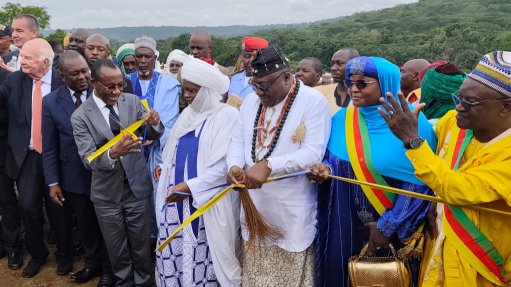 Ribbon cutting to launch the Minim Martap Bauxite Project