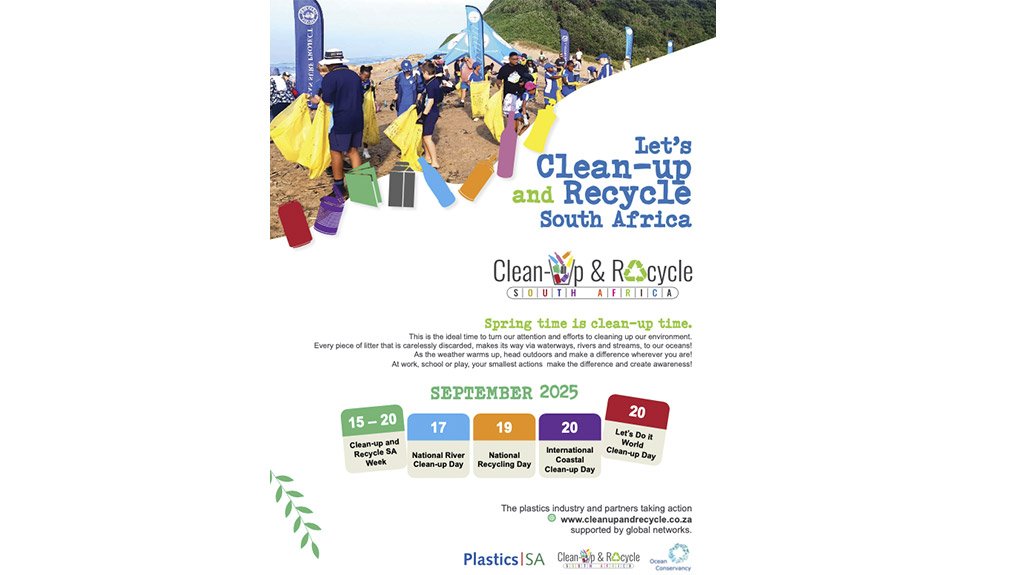 CLEAN-UP & RECYCLE SA WEEK 2025: Make A Difference Where You Work, Live And Play