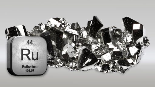 Ruthenium crystal