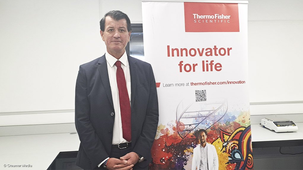 An image of Thermo Fisher Scientific Africa and Middle East senior direct Marcin Kouri 