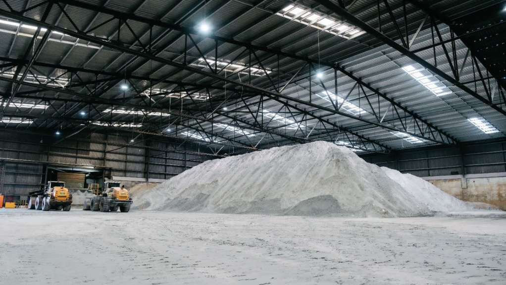 Image of Kathleen Valley lithium stockpile