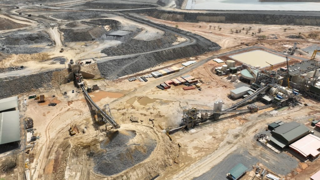 Aerial view of the Sanbrado project