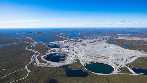 The Point Lake mine forms part of the Ekati operation