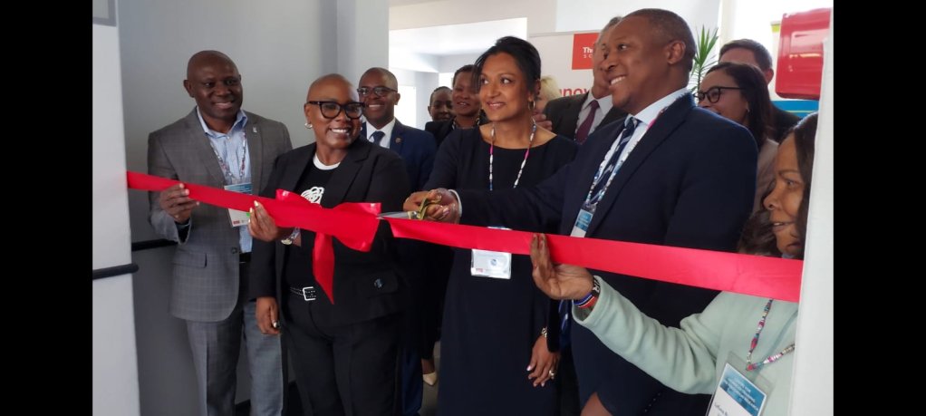Ribbon cutting 