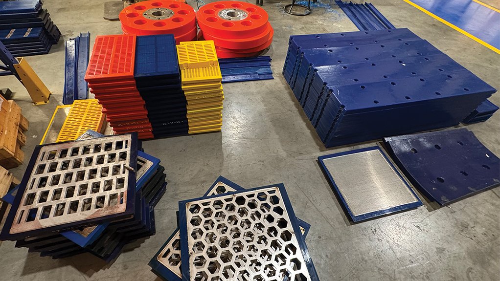Precision-crafted polyurethane products are manufactured at FLS’s Delmas operations, ensuring consistent quality and performance across a wide range of screening applications