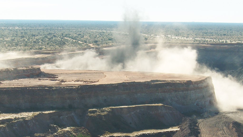 South Africa Manganese operation in South Africa's Northern Cape.