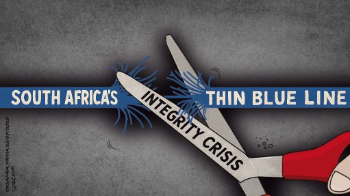 FRAYING LINE: Recent developments in the South African Police Service and the political ecosystem that surrounds it are not entirely surprising. Organised syndicates that seem to abound locally will always seek to protect themselves by cultivating relations with powerful police officers and politicians. These developments, together with what is clearly a serious integrity crisis in the criminal justice system, are nevertheless shocking and pose a genuine threat to democracy.

