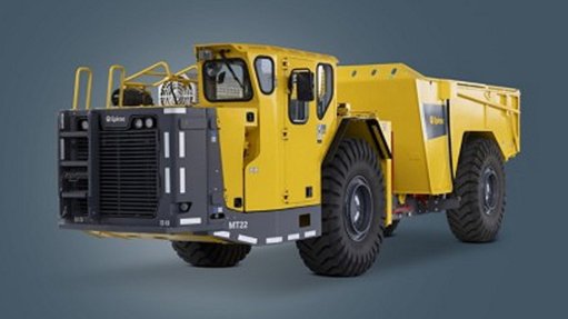 Image of an Epiroc Minetruck