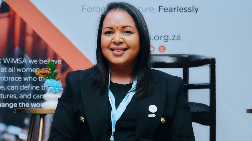 Raksha Naidoo at a WiMSA conference