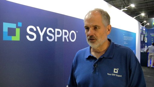 SYSPRO SVP international sales Johan du Toit talks to Engineering News at the 2025 KwaZulu-Natal Industrial Technology Exhibition