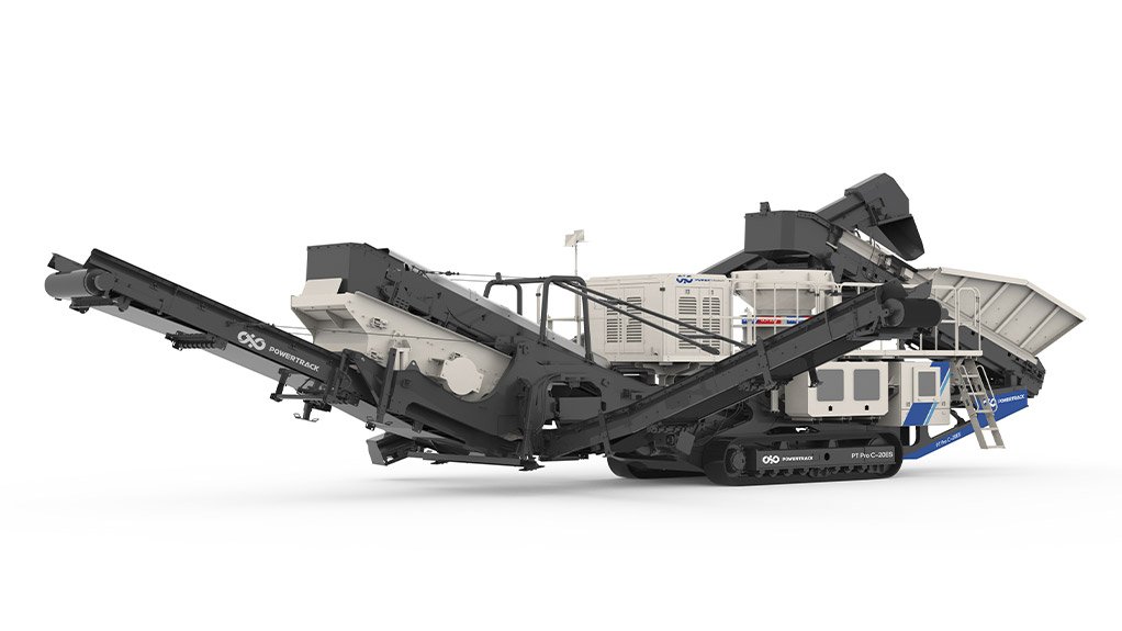 The Powertrack PT PRO C-20ES mobile cone crusher is fitted with a robust SCH2000 cone crusher and includes a belt feeder to facilitate consistent material flow