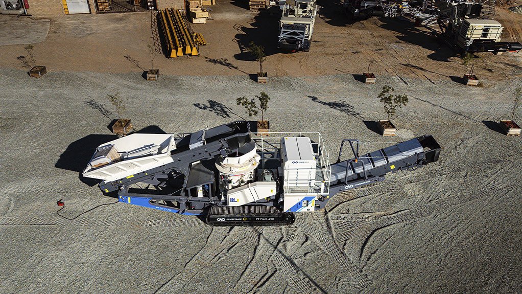 Designed for secondary applications, the Powertrack PT PRO C-20E mobile cone crusher delivers high throughput, processing between 150 and 200 tonnes of material per hour