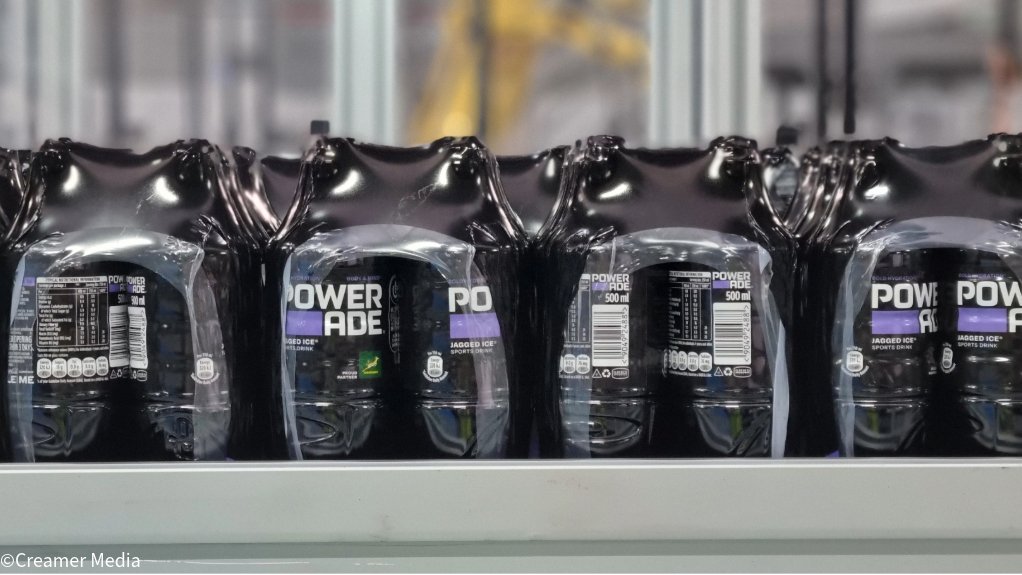 Powerade production line