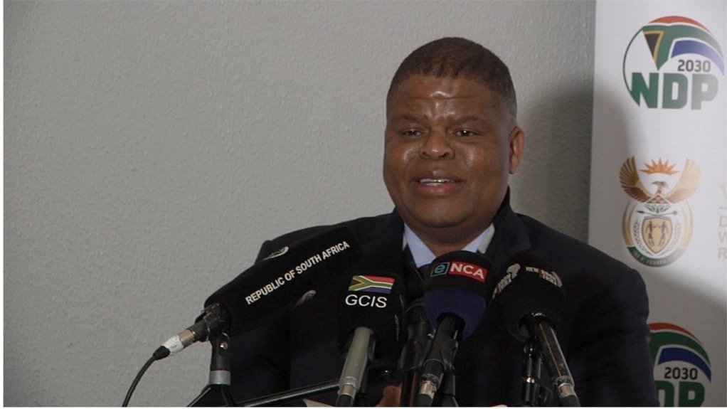 Image of Water and Sanitation Deputy Minister David Mahlobo