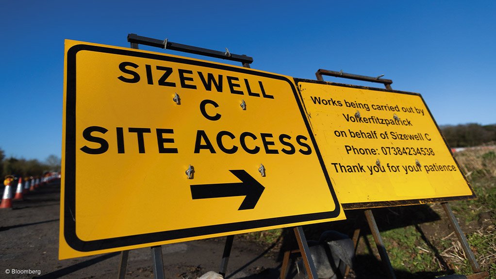 SIZEWELL DECISION: The UK has made a final investment decision on the $51-billion Sizewell C nuclear power project, in Suffolk. The British government will retain a minority stake of around 45%, while other investors include Electricite de France SA, Caisse de Dépôt et Placement du Québec, Centrica Plc and the Amber Infrastructure Group. The project follows on from the 2016 decision to proceed with Hinkley Point C in Somerset, which has suffered major delays and budget overruns. Photograph: Bloomberg
