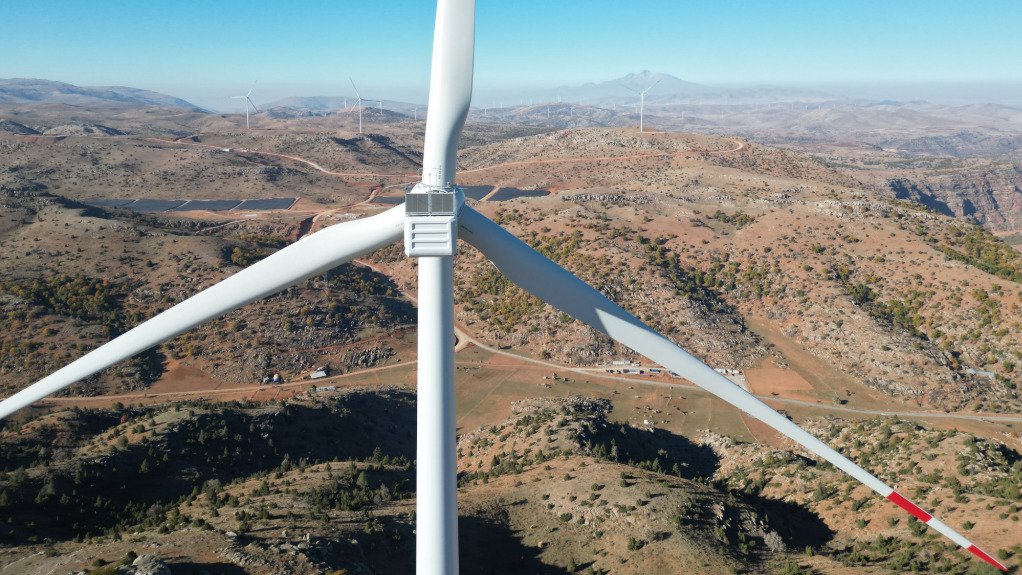 Nordex wind turbine in South Africa