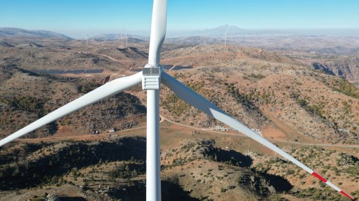 Nordex wind turbine in South Africa