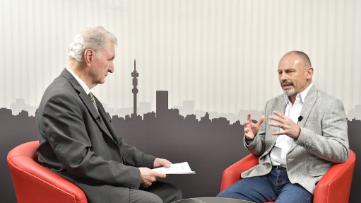 Creamer Media publishing editor Martin Creamer interviews TAKRAF South Africa MD Richard Späth about the group’s deep roots and forward-looking strategy