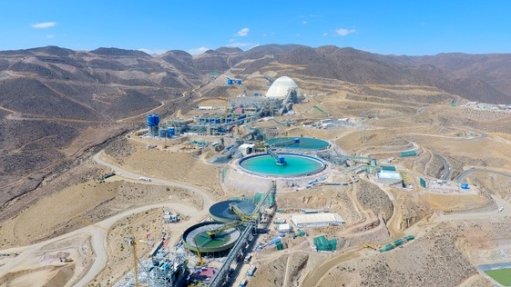 Anglo's Quellaveco copper mine in Peru.