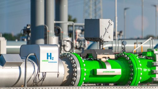 a generic green hydrogen pipeline 