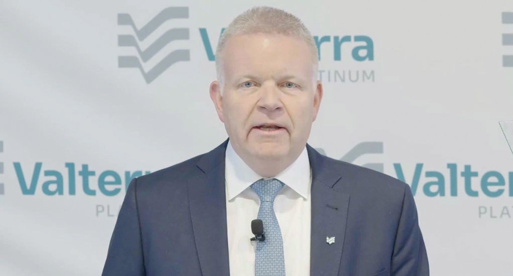  	Valterra Platinum CEO Craig Miller
