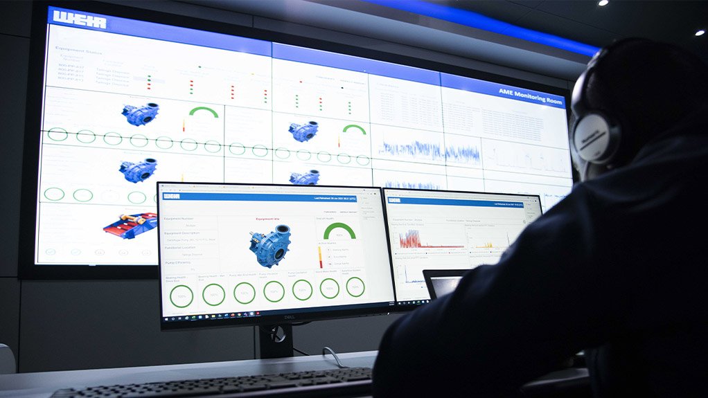 Weir uses different AI tools to predict the useful lifetime of equipment and the probability of mechanical failure