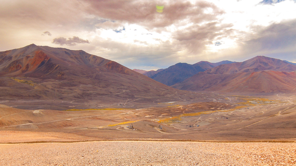 View of the Los Azules project