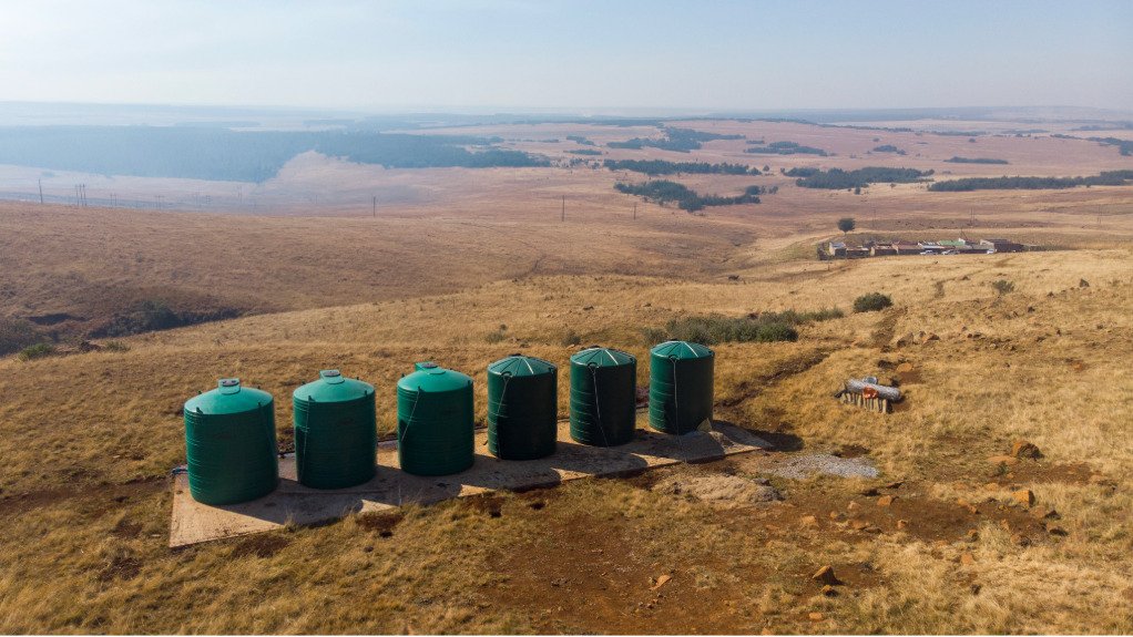 An image of water tanks