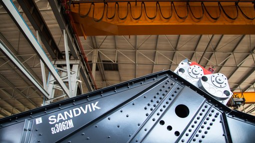 Image of a Sandvik vibrating screen