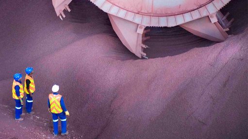 Kumba Iron Ore in action.