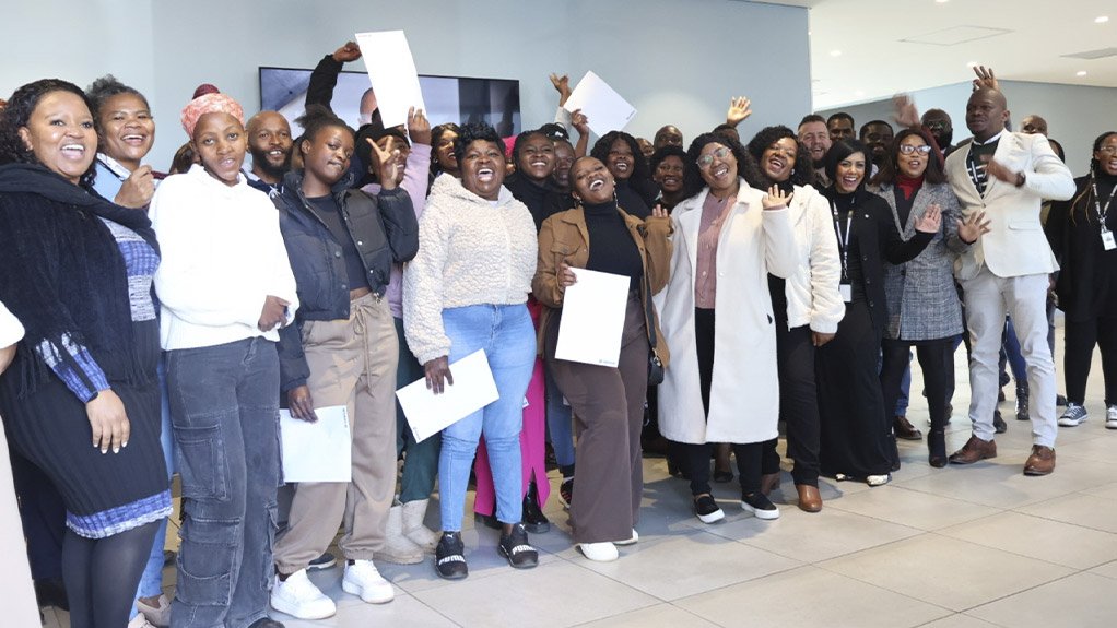 Sandvik Mining and Rock Solutions celebrated the FLC certificate handover with proud graduates and team members, marking a milestone achievement in skills development and empowerment