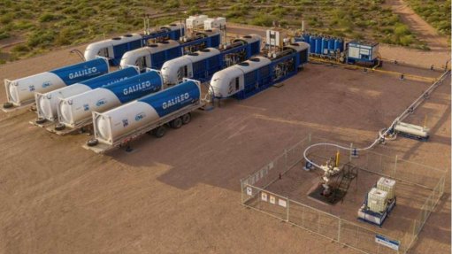 Concept of am LNG site