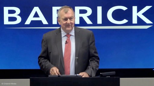Barrick CEO Mark Bristow.