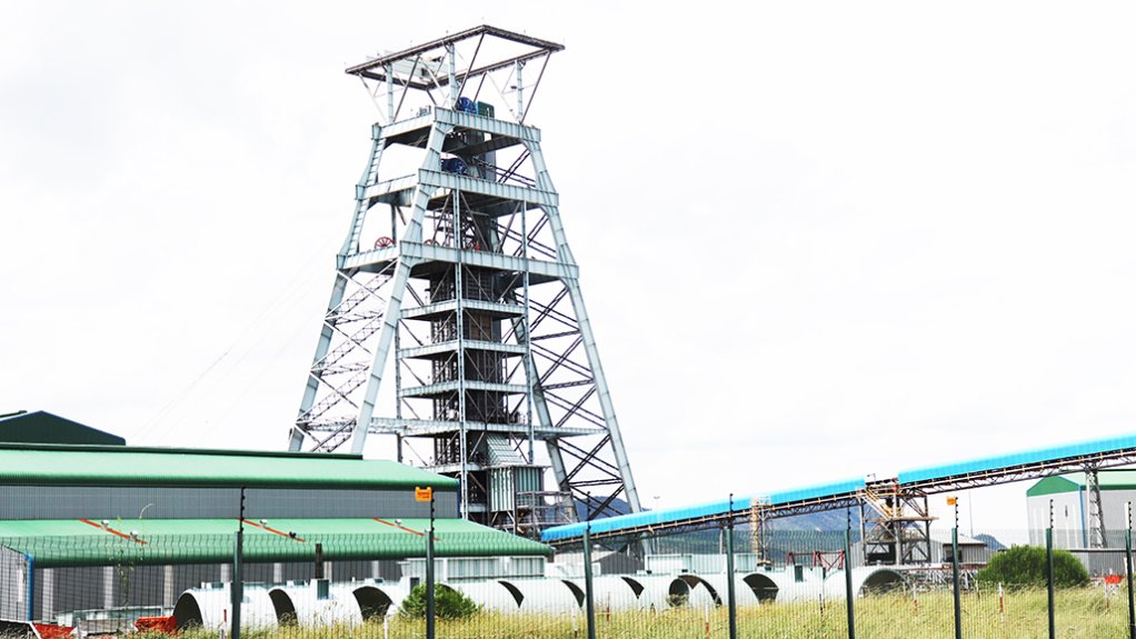 An image of Wesizwe's shaft 2