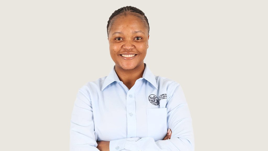 Reneilwe Monkwe - Production technician at the steel plant
