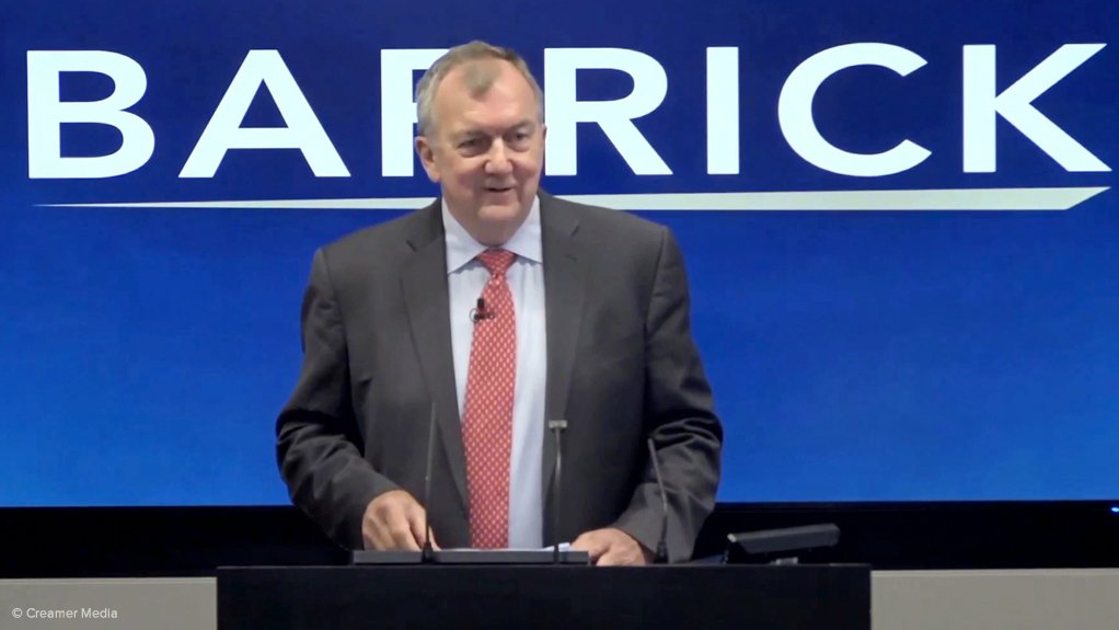 Barrick CEO Mark Bristow.