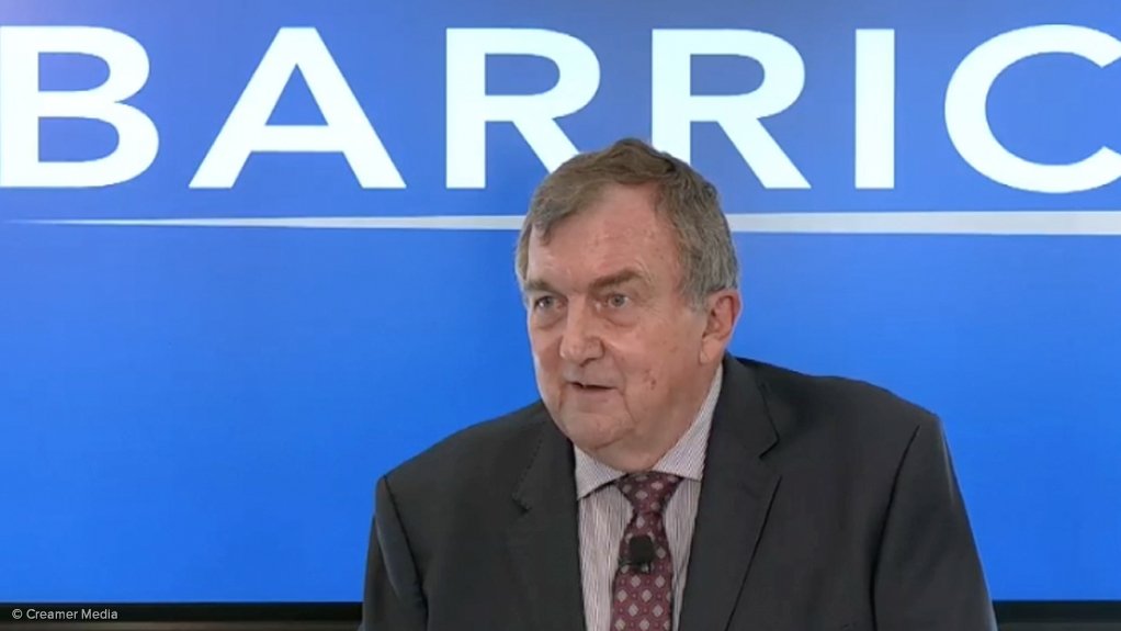 Barrick CEO Mark Bristow. 