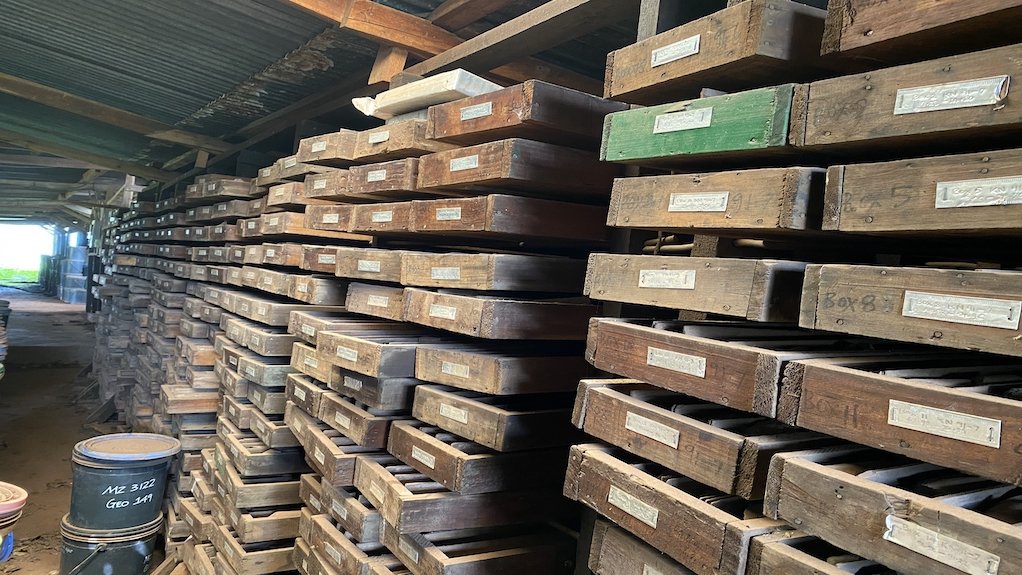 Drill core from the Kabanga nickel project