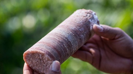 Drill core from a Brazil Potash project