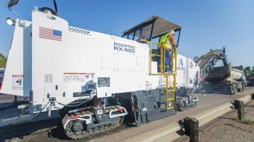 Astec cold planer ensures precision milling on N5 road rehabilitation