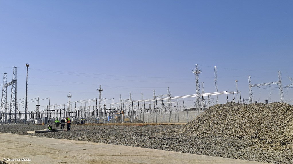 An image of substations at the Seriti Green Ummbila Emoyeni project 