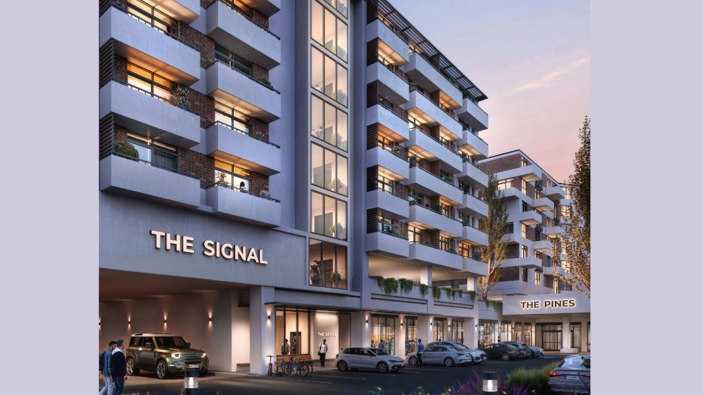 The Signal will comprise 263 studio units, expanding Conradie Park’s vibrant mixed-use residential community