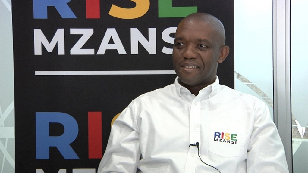 Rise Mzansi leader Songezo Zibi